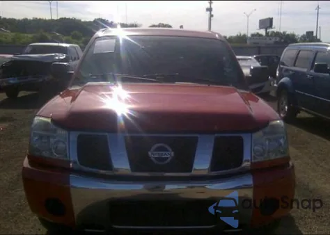 2007 Nissan Titan Xe/Se/Le z USA, uszkodzony, nr VIN 1N6BA06A97N212475